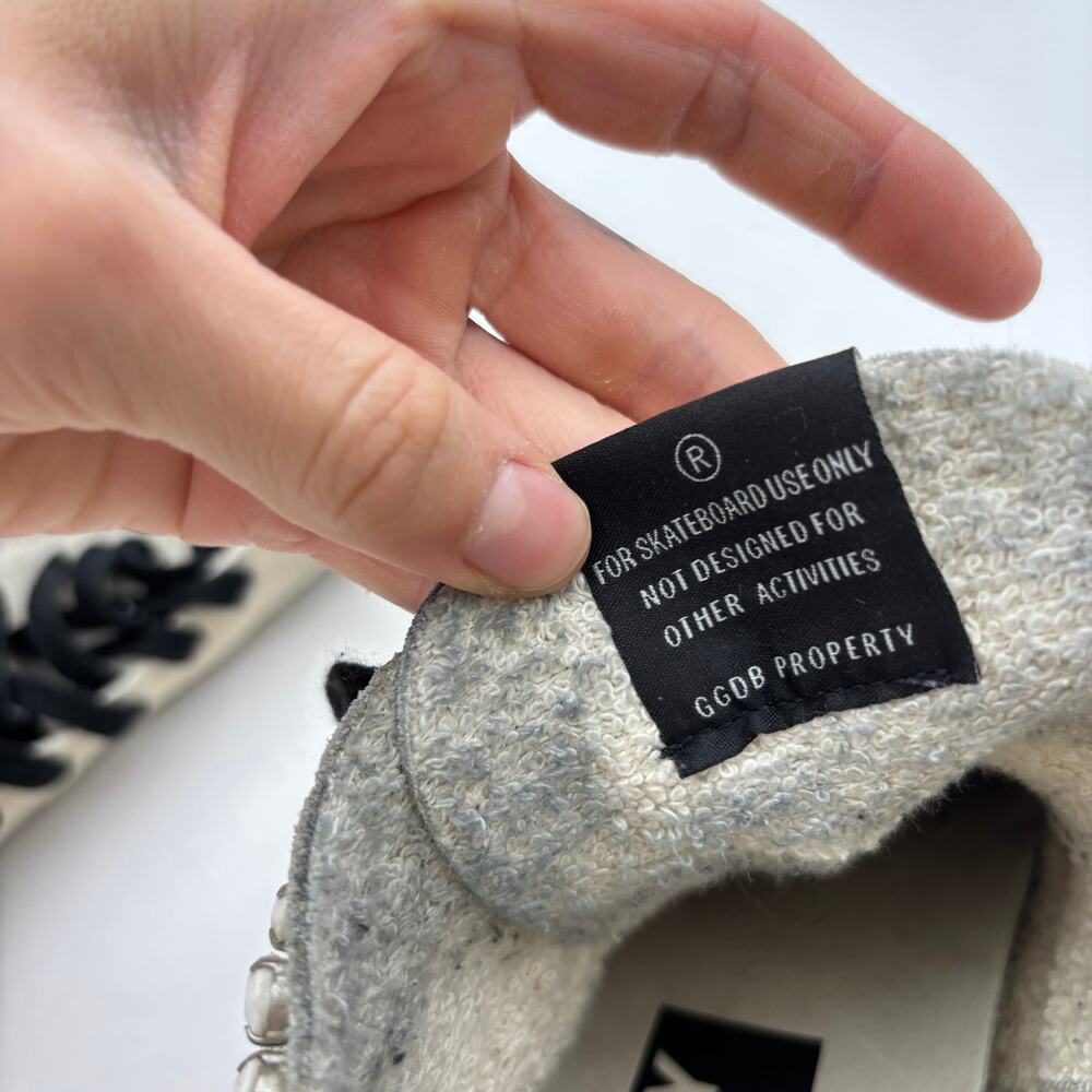 Golden Goose Francy Embelished Stones Hi Top Suede Sneaker Shoes Women's 39 US 9 - Picture 9 of 16